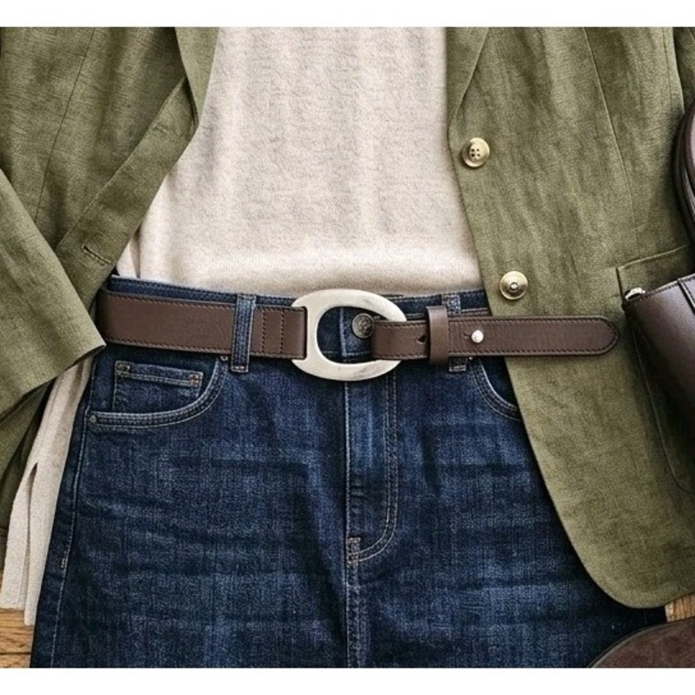 J. Jill Genuine Leather Belt Size XS